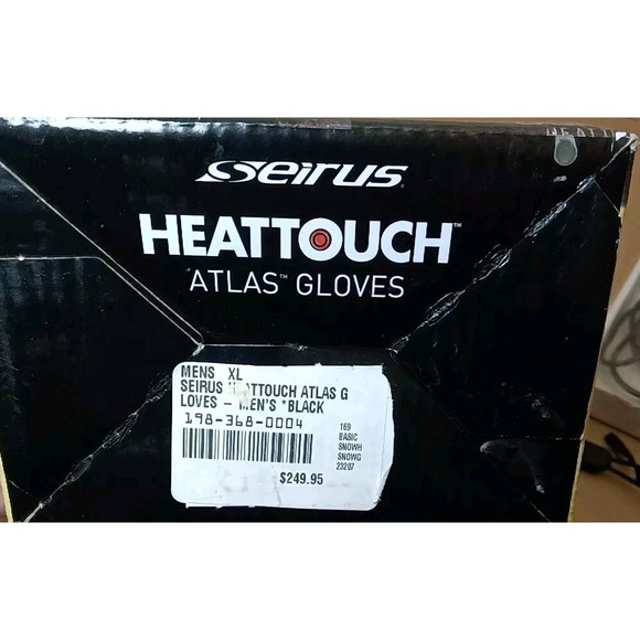 Seirus HeatTouch Atlas Gloves Men's XL NEW OPEN BOX - Picture 7 of 7